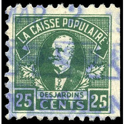 canada revenue stamp qcp4 la caisse populaire savings stamps 25 1934