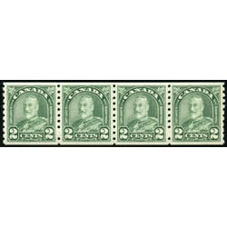 canada stamp 180 strip king george v 1931