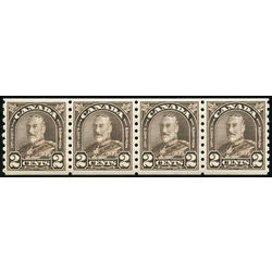 canada stamp 182strip king george v 1931