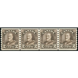 canada stamp 182strip king george v 1931