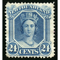 newfoundland stamp 31a queen victoria 24 1870
