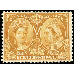 canada stamp 63 queen victoria diamond jubilee 3 1897 M VF 005