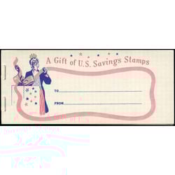 us stamp postage issues bks6 booklet of 2 panes s6a 1958