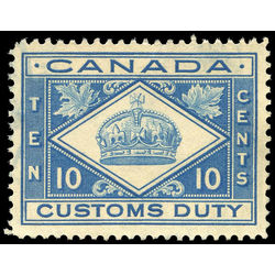 canada revenue stamp fcd4 crown 10 1912