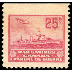 canada revenue stamp fws9 destroyer war savings stamps 25 1940