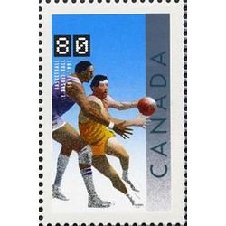 canada stamp 1344c basketball 80 1991