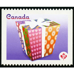 canada stamp 2435i stylized gift package 2011