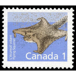 canada stamp 1155 flying squirrel 1 1988 m vf 002