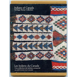 indians of canada heritage stamp collection