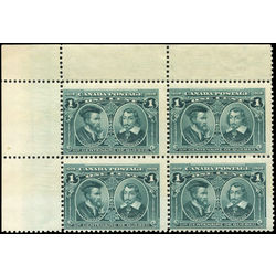 canada stamp 97i cartier champlain 1 1908 M VGNH 001