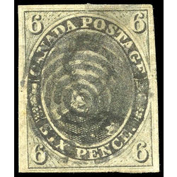 canada stamp 5 hrh prince albert 6d 1855 U VF 006