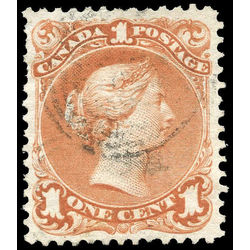 canada stamp 22 queen victoria 1 1868 U VF 003
