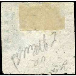 nova scotia stamp 5 pence issue 6d 1857 U F 007