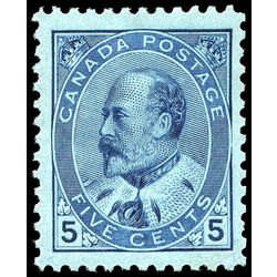 canada stamp 91 edward vii 5 1903 M VF 009