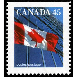 canada stamp 1361as flag over building 45 1995