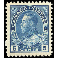 canada stamp 111 king george v 5 1914 M VFNH 003