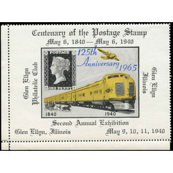 1840 1940 centenary of postage stamp glen ellen philatelic club 2nd annual exhib
