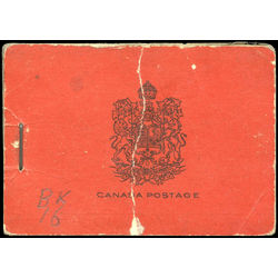 canada stamp complete booklets bk bk16a booklet 1930 m def 003