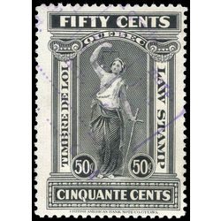 canada revenue stamp ql60 law stamps 50 1912