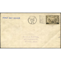 canada stamp c air mail c3 c1 surcharged two winged figures against globe 6 1932 FDC 001