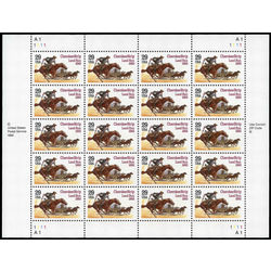 us stamp postage issues 2754 cherokee strip land run 29 1993 M PANE