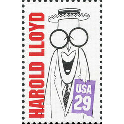 us stamp postage issues 2825 harold lloyd 29 1994