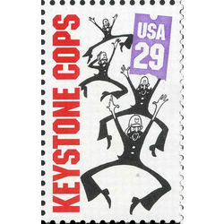 us stamp postage issues 2826 keystone cops 29 1994