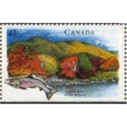 canada stamp 1408 margaree river ns 42 1992