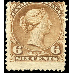 canada stamp 27a queen victoria 6 1868 M VGOG 001