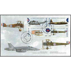 canada stamp 1808 canadian air forces 1924 1999 1999 FDC 004