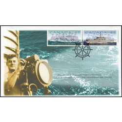 canada stamp 1763a canadian naval reserve 1998 FDC