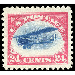 us stamp c air mail c3 curtiss jenny 24 1918 m xfnh 002