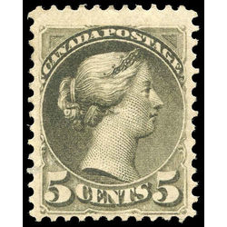 canada stamp 38 queen victoria 5 1876 m f 001