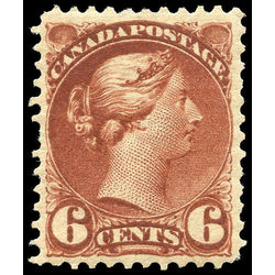 canada stamp 43 queen victoria 6 1888 m vf 005