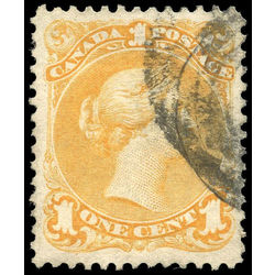 canada stamp 23 queen victoria 1 1869 u vf 009