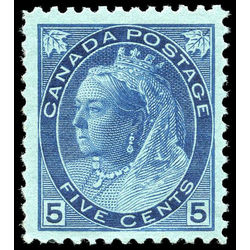 canada stamp 79 queen victoria 5 1899 m vfnh 003