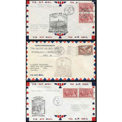 canada first flight covers of 1935 1938