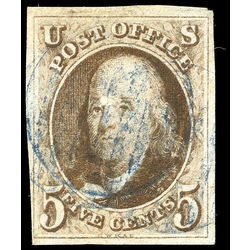 us stamp postage issues 1a benjamin franklin 5 1847 u 001