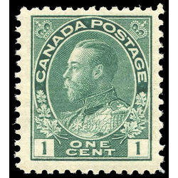 canada stamp 104e king george v 1 1915