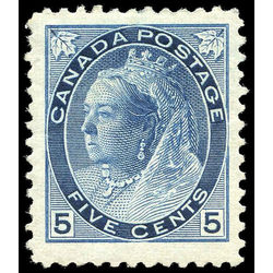 canada stamp 79b queen victoria 5 1899 m vf 004
