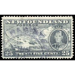 newfoundland stamp 242ii sealing fleet 25 1937