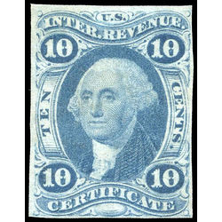 us stamp postage issues r33a george washington certificate 10 1862