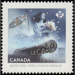 canada stamp 2863i gray lady of the halifax citadel halifax ns 2015