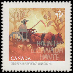 canada stamp 2864i red river trail oxcart winnipeg mb 2015