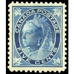 canada stamp 70 queen victoria 5 1897 m vf 004