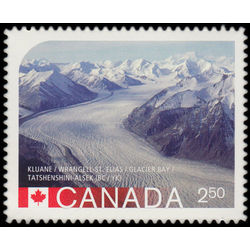 canada stamp 2849i kluane wrangell st elias glacier bay bc yk 2 50 2015