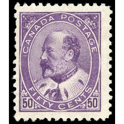 canada stamp 95 edward vii 50 1908 m f vf 003
