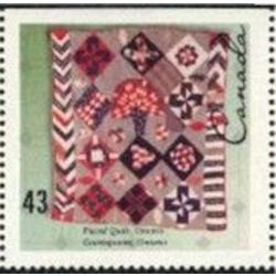 canada stamp 1462 pieced quilt ontario 43 1993