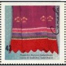 canada stamp 1463 doukhobor bedcover saskatchewan 43 1993