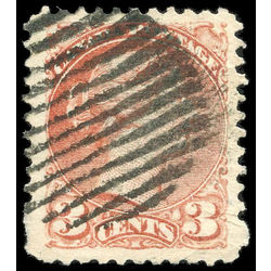 canada stamp 37a queen victoria 3 1870 u vf 001